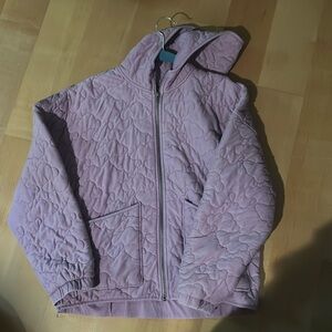 Light purple zip up jacket